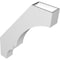 Ekena Millwork 3 1/2-in. W x 20-in. D x 26-in. H Balboa Architectural Grade PVC Knee Brace BRCP035X20X26BOA - alternate 4